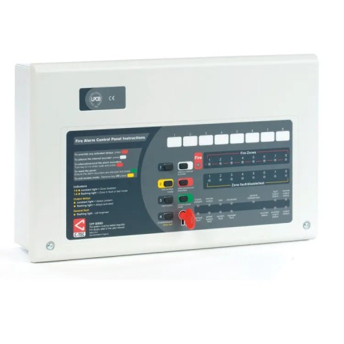 C-TEC Standard 8 Zone Conventional Fire Alarm Panel CFP708-4