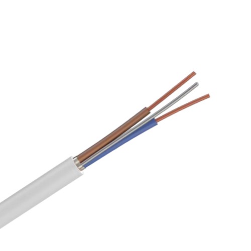 SFX FLAME-FLEX 60 LPCB Approved 2 Core 1.5mm Fire Cable (White) 100m SFXFC-2C-1.5-FR60-STD-WHT-100